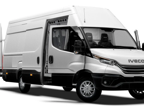 Iveco Daily Van L4H3 HQ Interior 2025 Modelo 3D