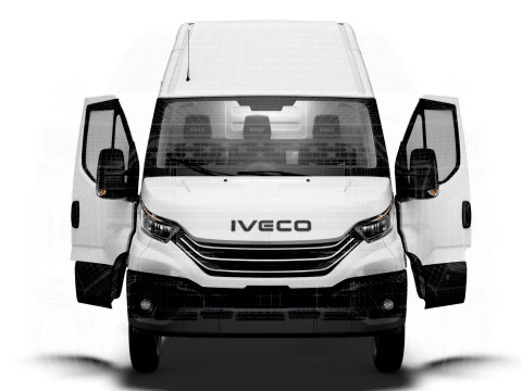 Iveco Daily Van L4H3 HQ Interior 2025 Modelo 3D