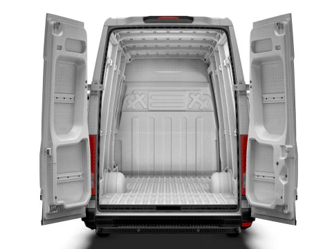 Iveco Daily Van L4H3 HQ Interior 2025 Modelo 3D