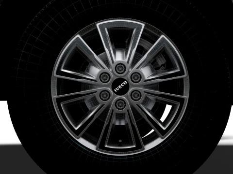 Iveco Daily Van L4H3 HQ Interior 2025 Modelo 3D