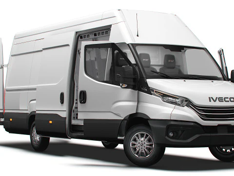 依维柯 Daily Van L5H2 HQ 内饰 2025 3D 模型