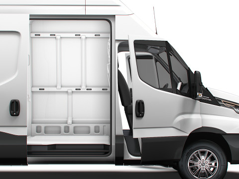 Iveco Daily Van L5H2 HQ Interior 2025 3D 模型