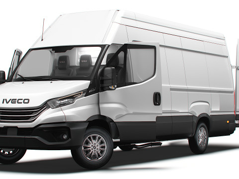 Iveco Daily Van L5H2 HQ Interior 2025 3D 模型