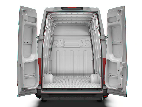 Iveco Daily Van L5H2 HQ Interior 2025 3D 模型