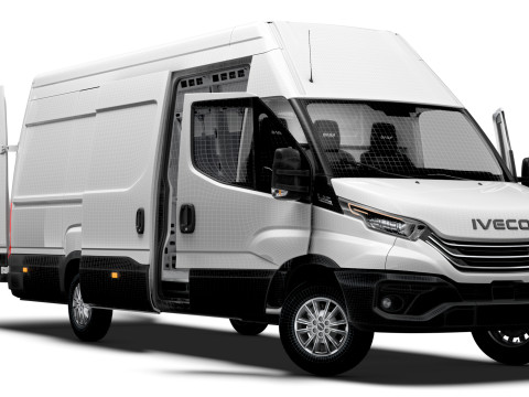 Iveco Daily Van L5H2 HQ Interior 2025 3D 模型