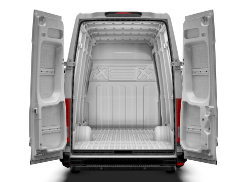 Iveco Daily Van L5H2 HQ Interior 2025 3D 模型