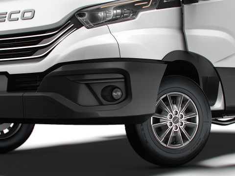Iveco Daily Van L5H3 HQ Interior 2025 3D Model