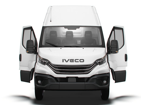 Iveco Daily Van L5H3 HQ Interior 2025 3D Model