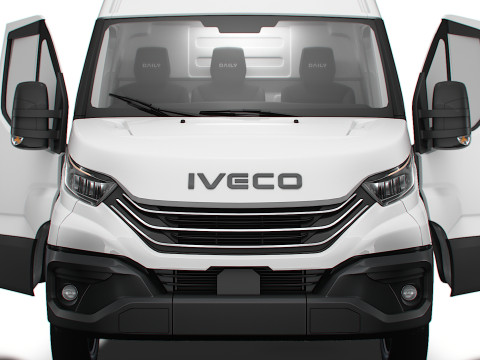 Iveco Daily Van L5H3 HQ Interior 2025 3D Model