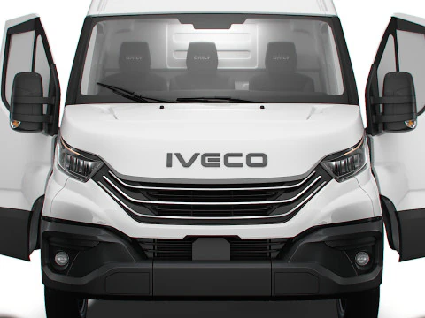 Iveco Daily Van L5H3 HQ Interior 2025 3D Model