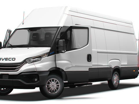 Iveco Daily Van L5H3 HQ Interior 2025 3D Model