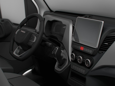 Iveco Daily Van L5H3 HQ Interior 2025 3D Model