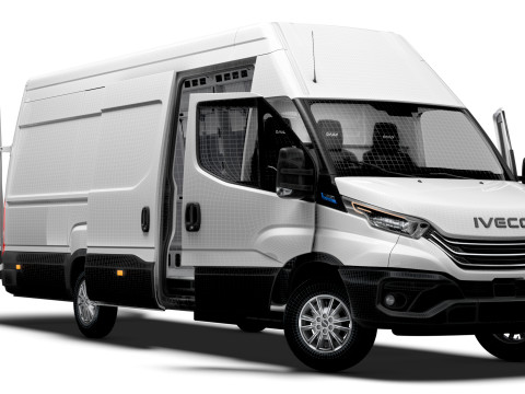 Iveco Daily Van L5H3 HQ Interior 2025 3D Model