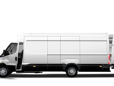 Iveco Daily Van L5H3 HQ Interior 2025 3D Model
