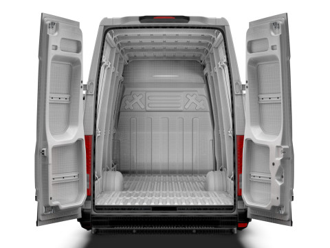 Iveco Daily Van L5H3 HQ Interior 2025 3D Model