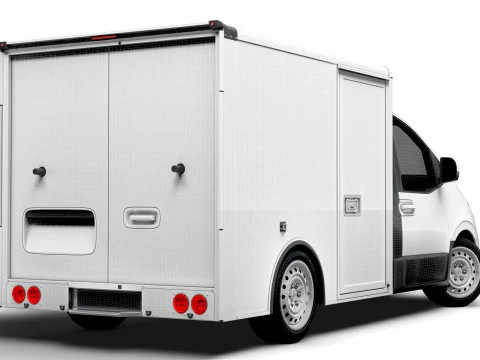 Hyundai ST1 Refrigerator 2024 3D Model
