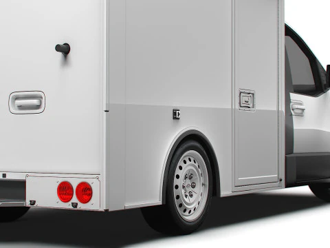 Hyundai ST1 Refrigerator 2024 3D Model