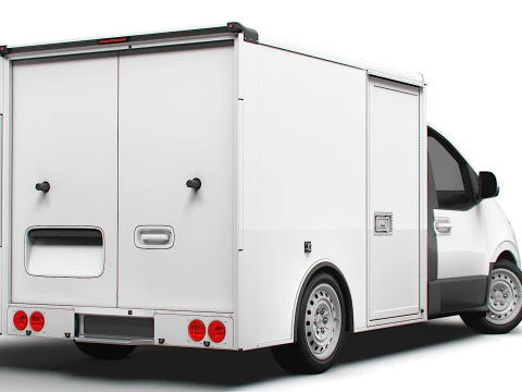 Hyundai ST1 Refrigerator 2024 3D Model