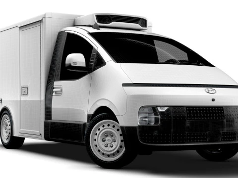 Hyundai ST1 Refrigerator 2024 3D Model