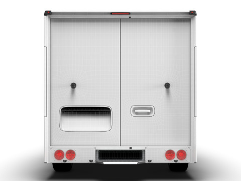 Hyundai ST1 Refrigerator 2024 3D मॉडल