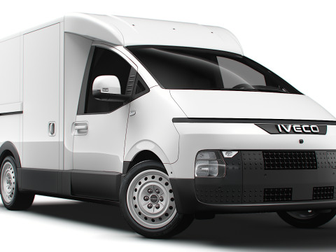 Iveco eMoovy Chassis Cab 2024 3D Model