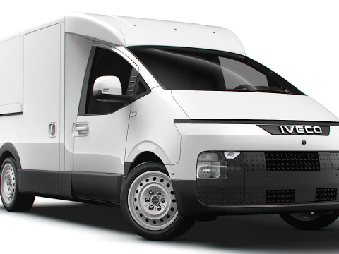 Iveco eMoovy Chassis Cabine 2024 Modelo 3D