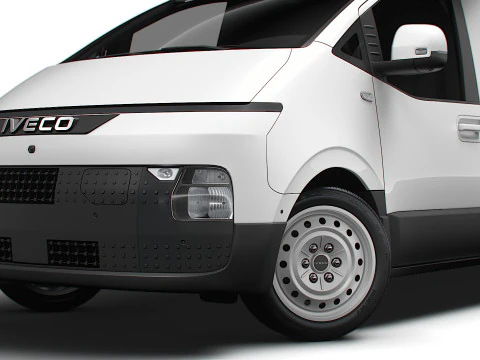 Iveco eMoovy Chassis Cab 2024 3D Model