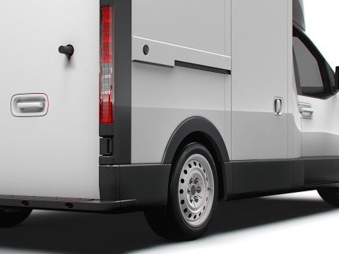 Iveco eMoovy Chassis Cab 2024 Model 3D
