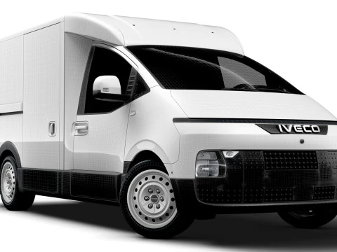 Iveco eMoovy Chassis Cab 2024 3D Model