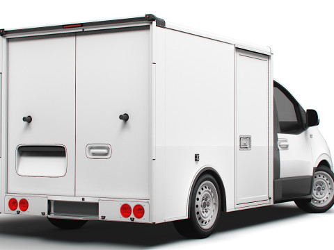 Iveco eMoovy Refrigerator 2024 Model 3D