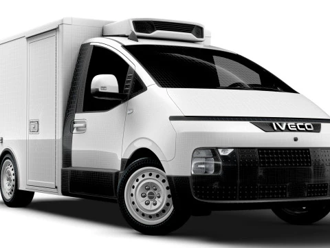 Iveco eMoovy Refrigerator 2024 3D Model