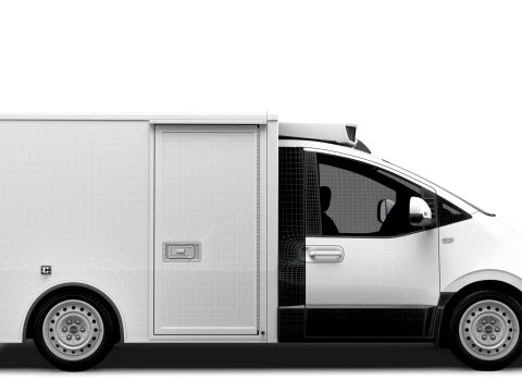 Iveco eMoovy Refrigerator 2024 3D Model
