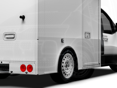Iveco eMoovy Refrigerator 2024 Model 3D
