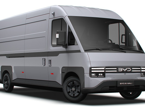 BYD E Vali LWB 2025 3D Модель