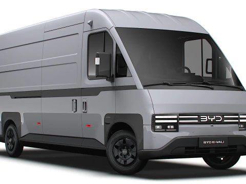 BYD E Vali LWB 2025 3D Модель