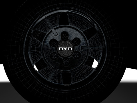 BYD E Vali LWB 2025 Modelo 3D
