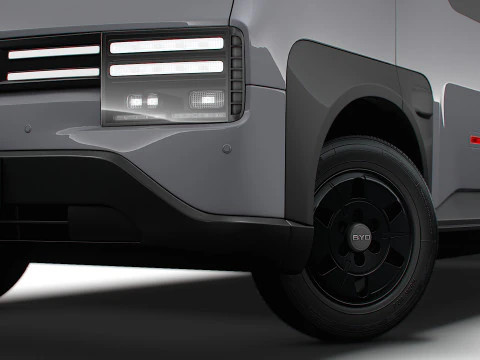 BYD E Vali SWB 2025 3D Model