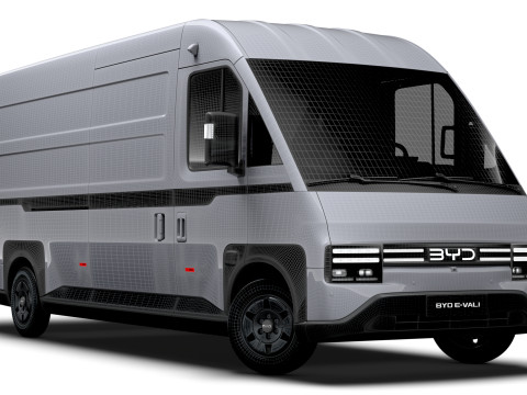 BYD E Vali SWB 2025 3D Model