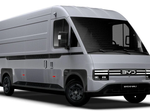 BYD E Vali SWB 2025 3D Model