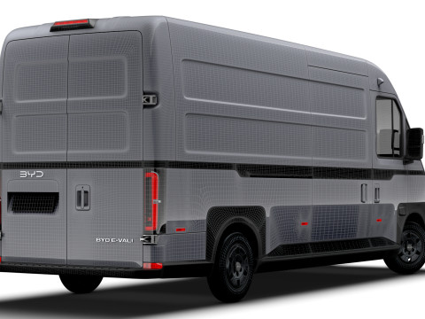 BYD E Vali SWB 2025 3D Model