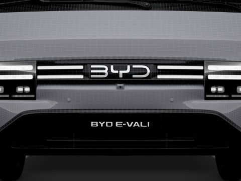 BYD E Vali SWB 2025 3D Model