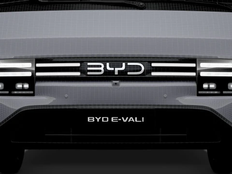 BYD E Vali SWB 2025 3D Model