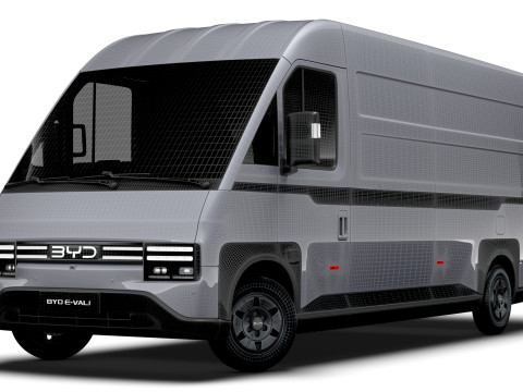 BYD E Vali SWB 2025 3D Model
