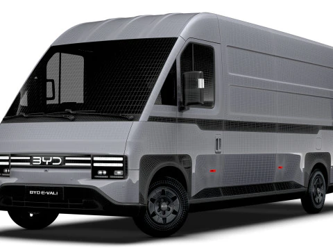 BYD E Vali SWB 2025 3D Model