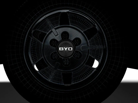 BYD E Vali SWB 2025 3D Model
