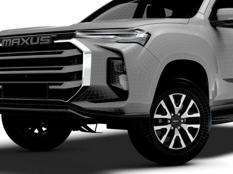 Maxus T90 EV 2024 Modelo 3D