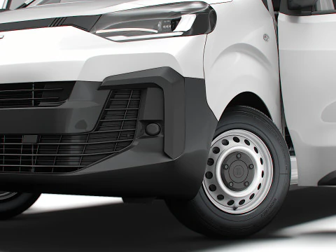 Fiat Scudo CombiVan L3 HQ Interior 2025 3D Model