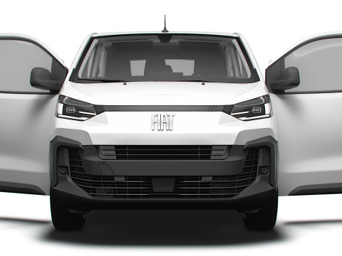 Fiat Scudo CombiVan L3 HQ Interior 2025 Modello 3D