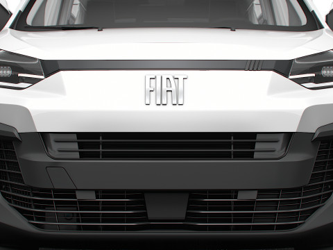 Fiat Scudo CombiVan L3 HQ Interior 2025 Modello 3D