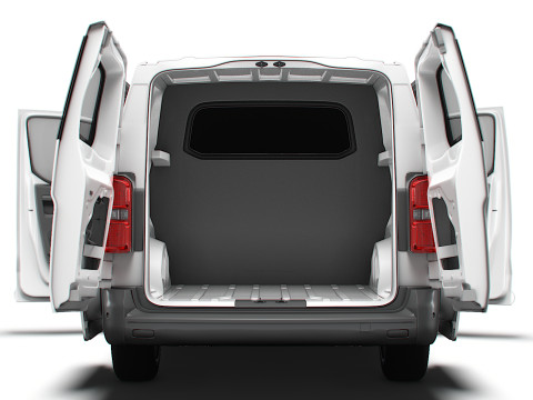 Fiat Scudo CombiVan L3 HQ Interior 2025 Modello 3D